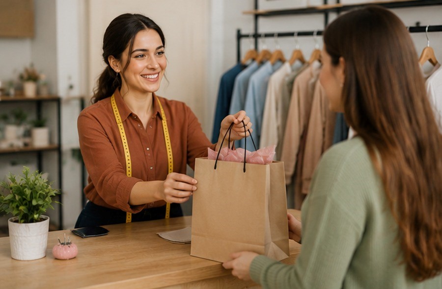 راه جذب مشتری برای خیاطی